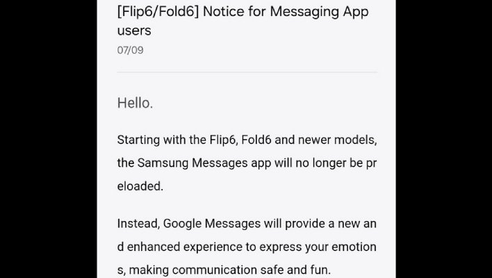 fold6 flip6 messaging app tweet