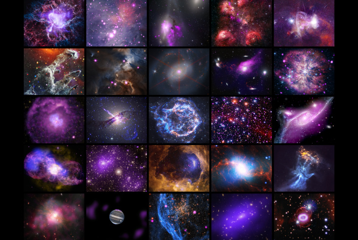 nasa chandra 25 years images