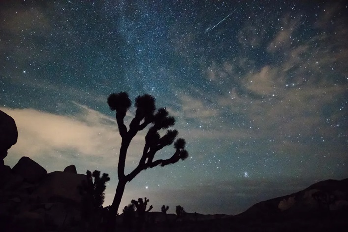 shooting star dessert