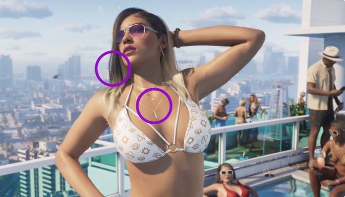 gta 6 trailer mistakes body