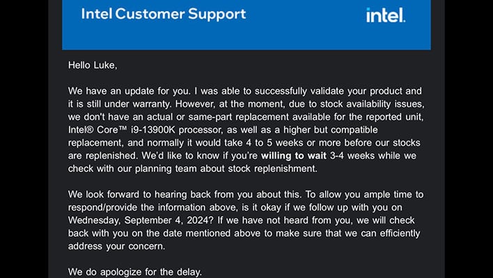 intel support