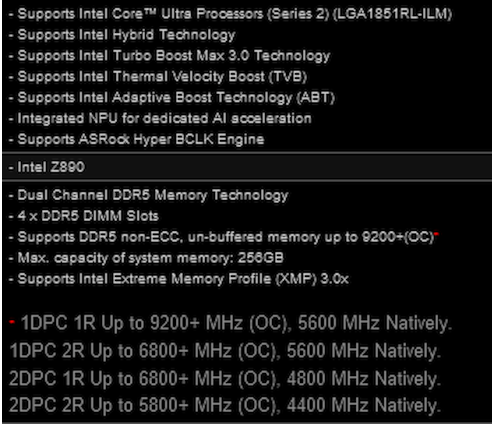 image de fuite momomo asrock ddr5 redimensionnée