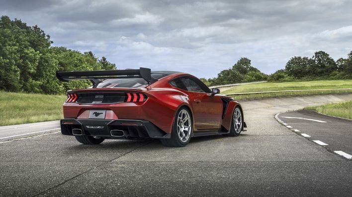 rear 2025 Ford Mustang GTD exterior 02