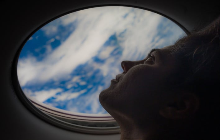 polaris dawn crew hair floating gillis