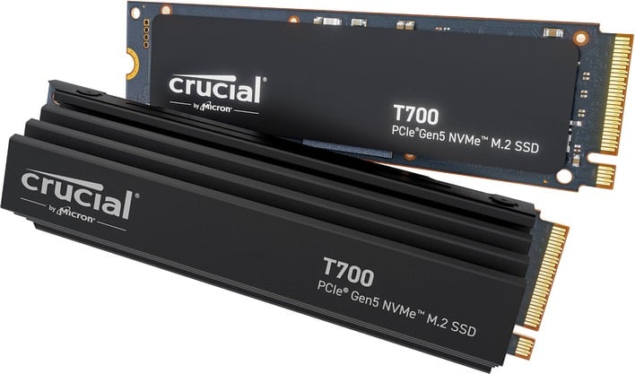 hero crucial t700 with heatsink