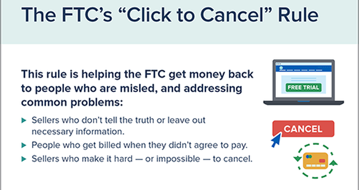 FTC's New Click-To-Cancel Rule Is A Killshot For Convoluted ...