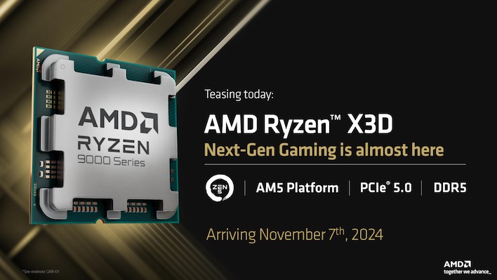 teasing today amd 9000x3d