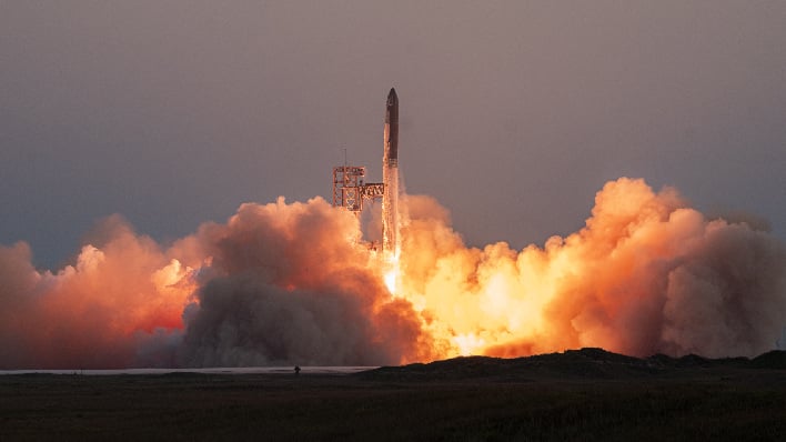 hero spacex starship launch flight test 5