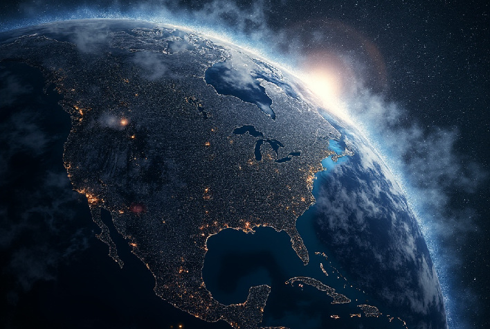 earth dusty atmosphere image