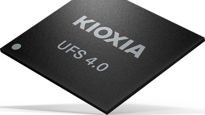 Kioxia QLC UFS 4.0 Memory Is Coming To Give Mobile Storage A Big Capacity Boost