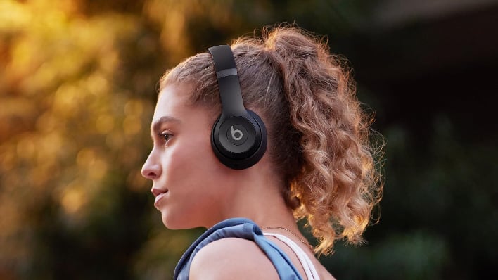 beats solo 4 headset being worn