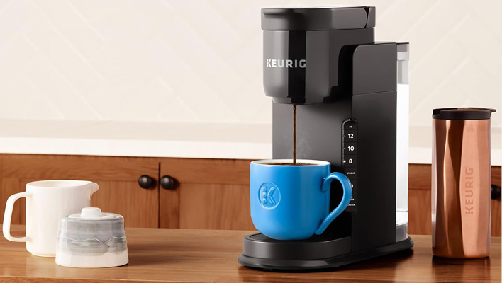 Keurig K-Express K-Cup coffee maker on a countertop.