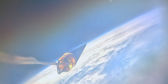 RPL rocket launch nose cone