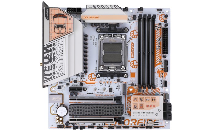 colorfire meow straight on