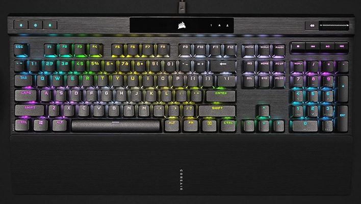 Corsair K70 RGB Pro keyboard.