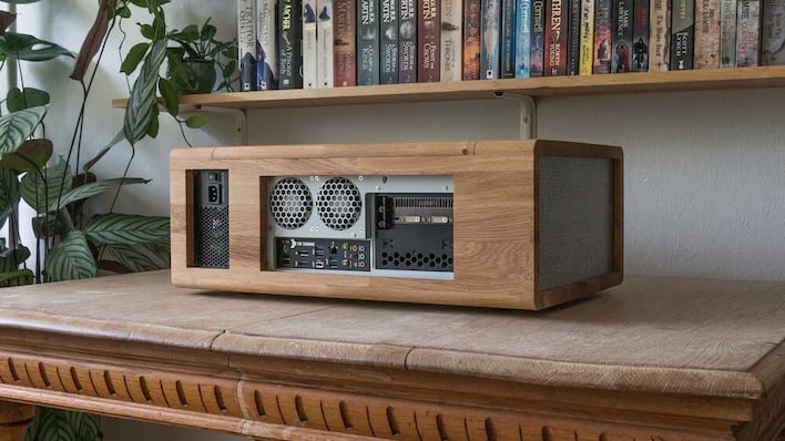 This Gorgeous Wooden Gaming PC WIll Leave You Pining For Your Own ...