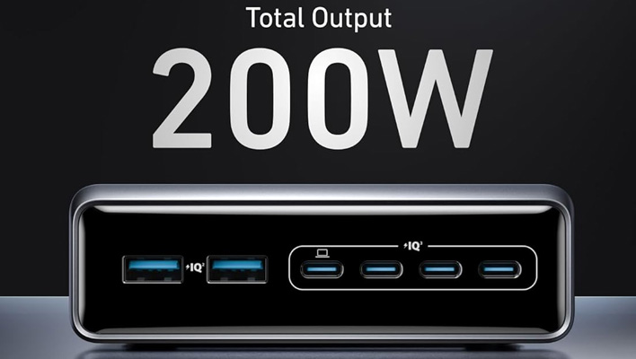 Anker 200W charging station.