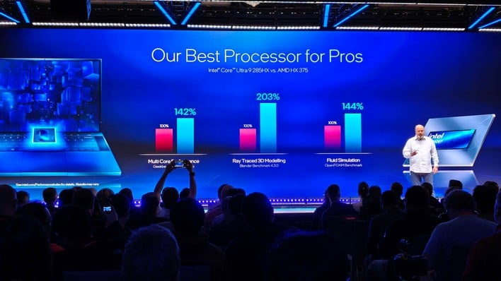 benchmarks hx on stage