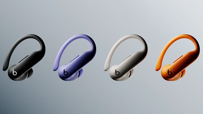 Powerbeats Pro 2 earbuds in different colorways.
