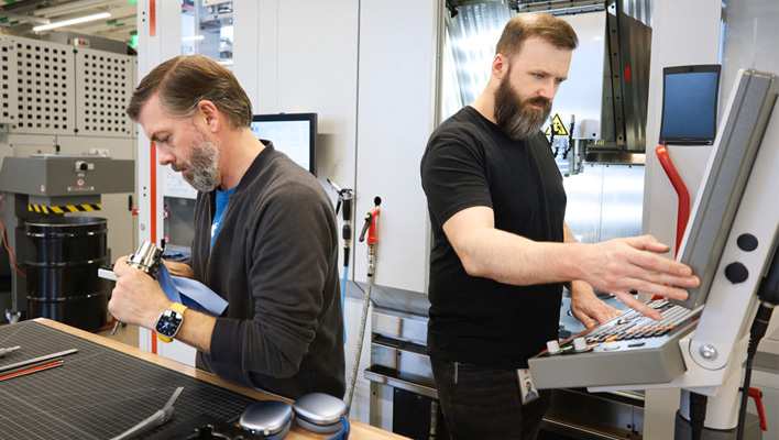 Engineers in Apple's new R&D facility in Austin, Texas.
