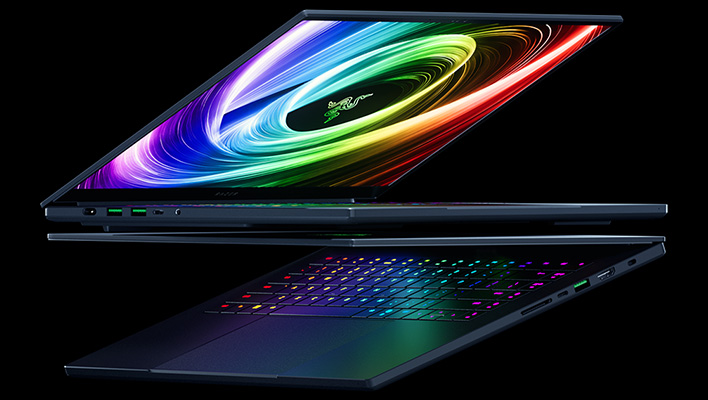 Sider renders of Razer's Blade 16 laptop.