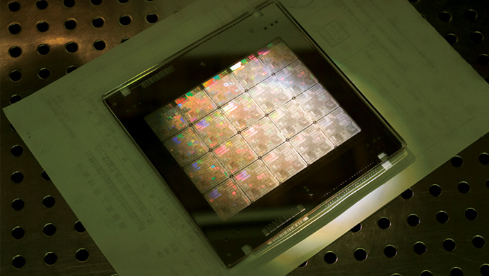 TSMC semiconductor (close up).