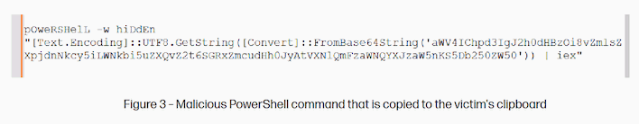 malicious powershell hp wolf security