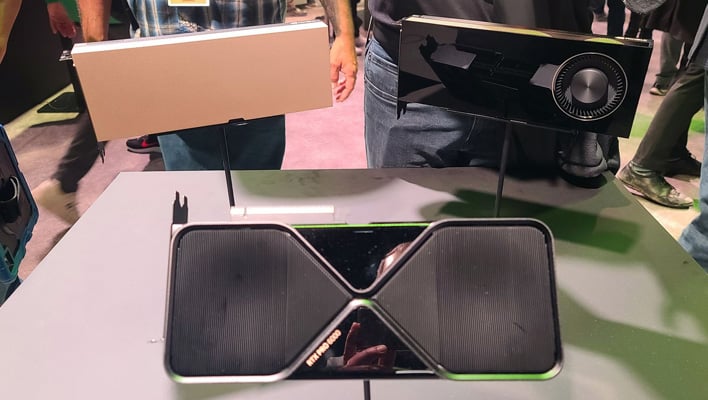 NVIDIA RTX Pro 6000 Blackwell Schede in mostra su GTC.
