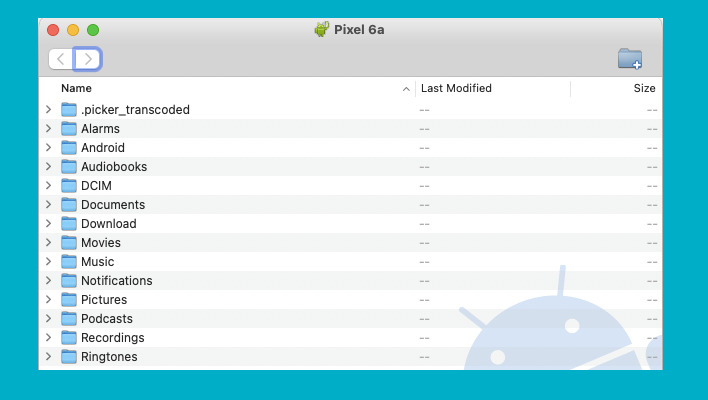 body mac backup android