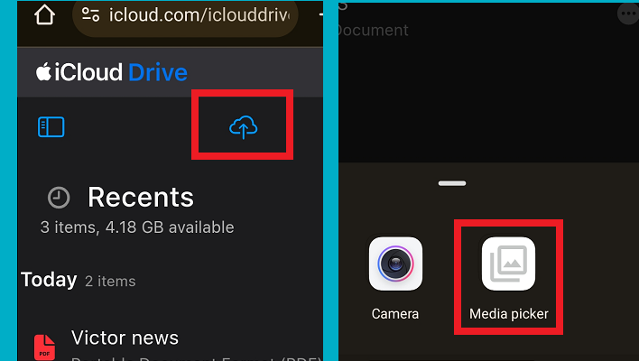 body upload media picker