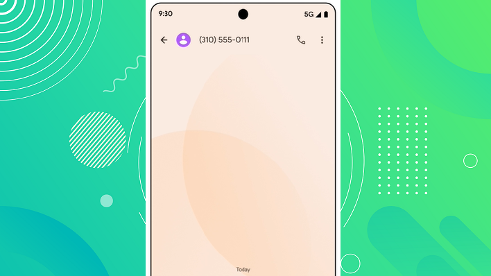 body Google message scam text field