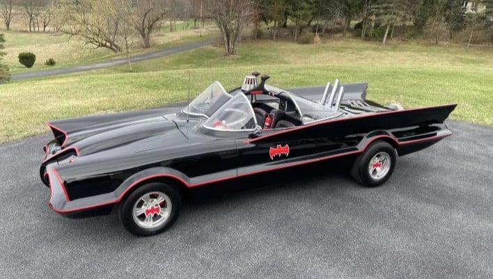 Holy Auction Block! Batmobile Replica With V8 Power Is Up For Auction