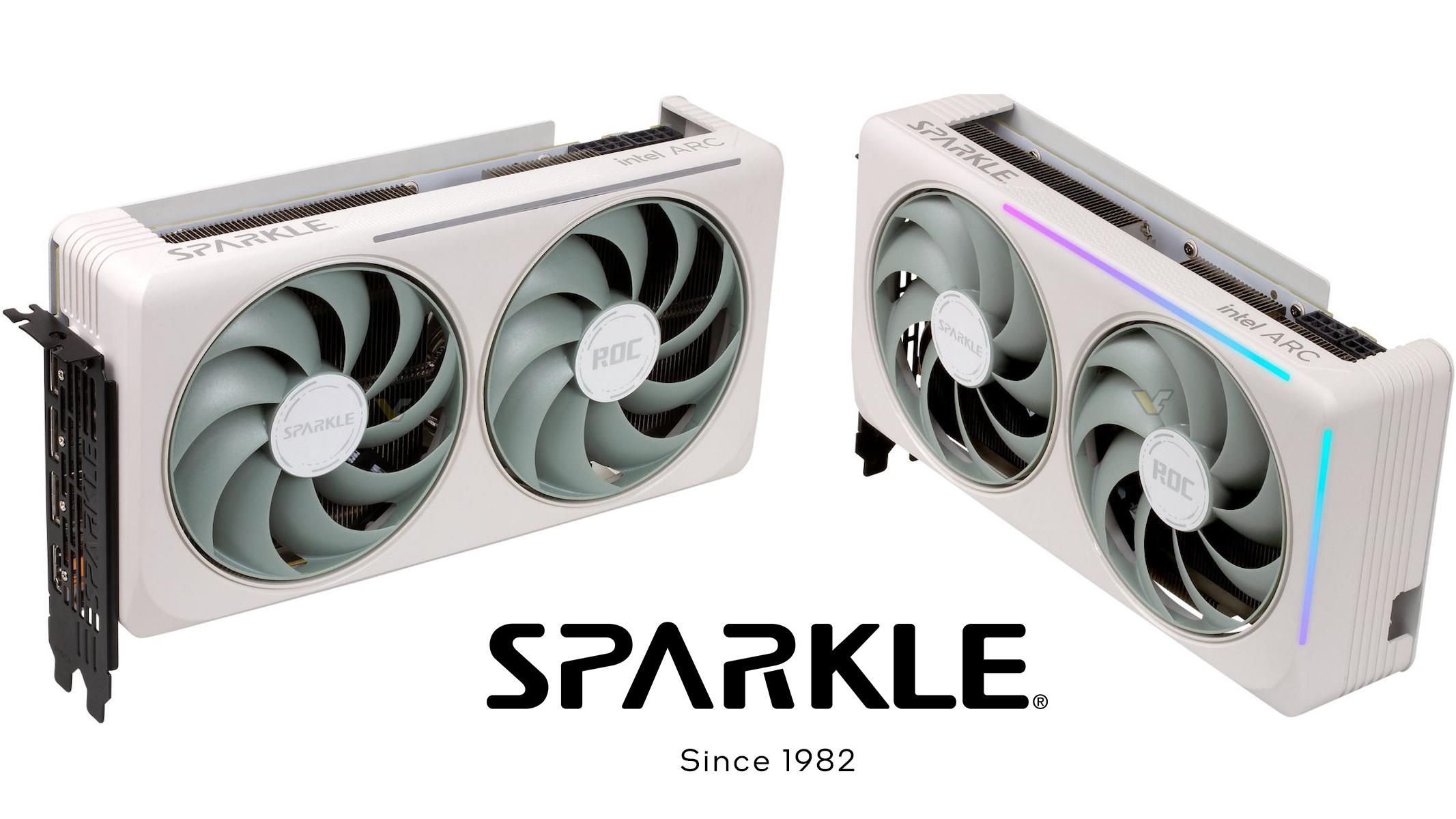 Sparkle's Intel Arc B580 ROC Luna GPU Breaks Cover And It