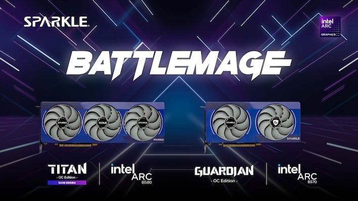 sparkle battlemage gpus