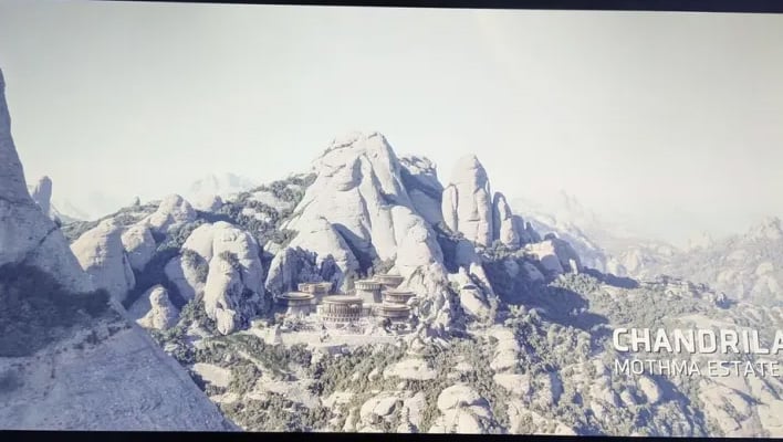 Washed out colors in Star Wars Andor from a Roku TV.