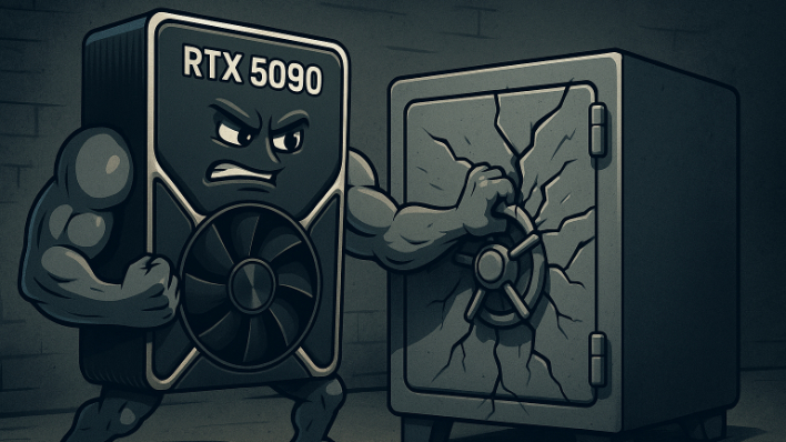GeForce RTX 5090 Can Smoke An 8-Digit Password In Just A Few Hours