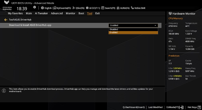 uefi settings asus driverhub vulnerability news