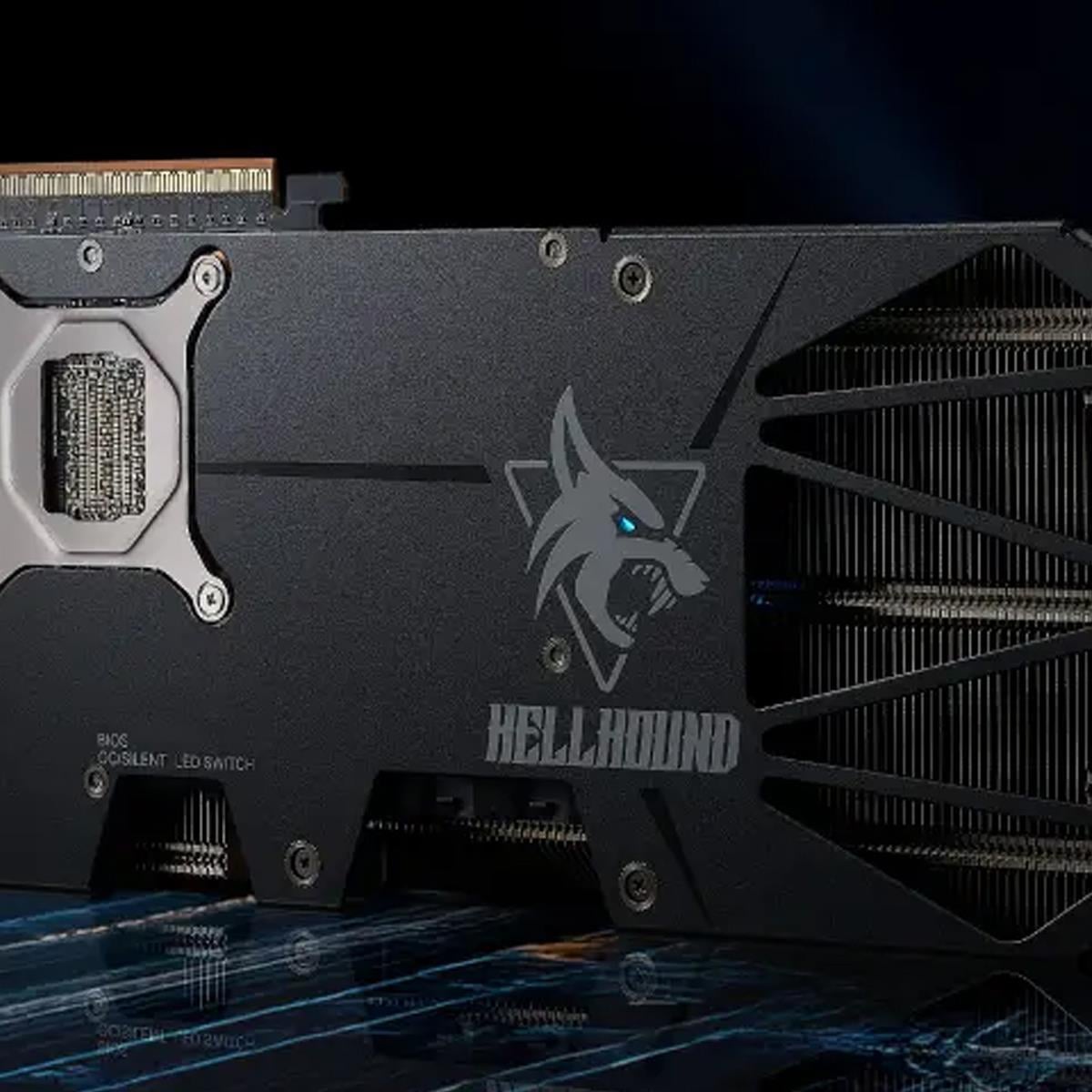 PowerColor 16GB Radeon RX 9060 XT Hellhound Gets Ready To Howl