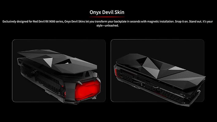 PowerColor Unveils RX 9070 XT Red Devil SE With Custom Magnetic Devil Skins