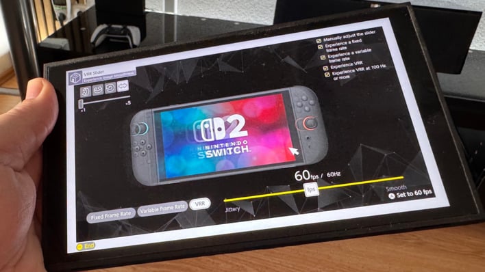 switch 2 slow display body