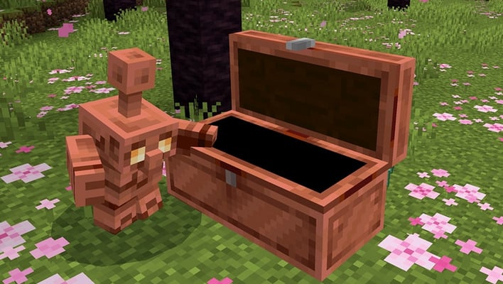 minecraft update copper golem body