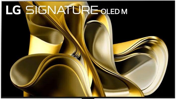 Render of LG's Signature TV.