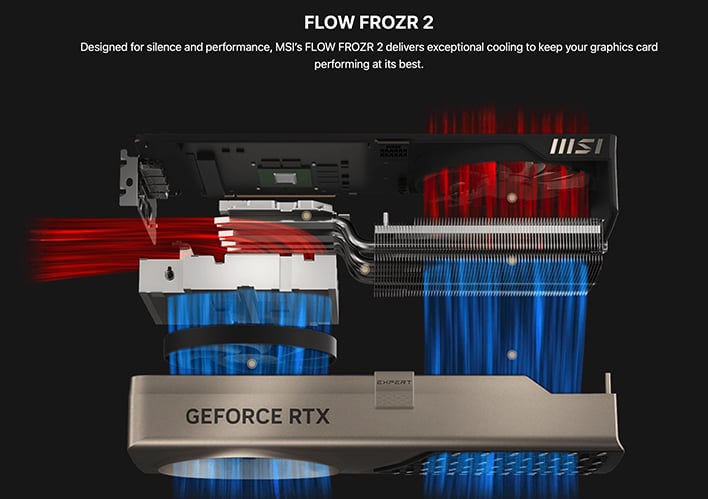 MSI GeForce RTX 5080 Expert OC GPU Rocks A Dual-Fan Blower With FE Styling