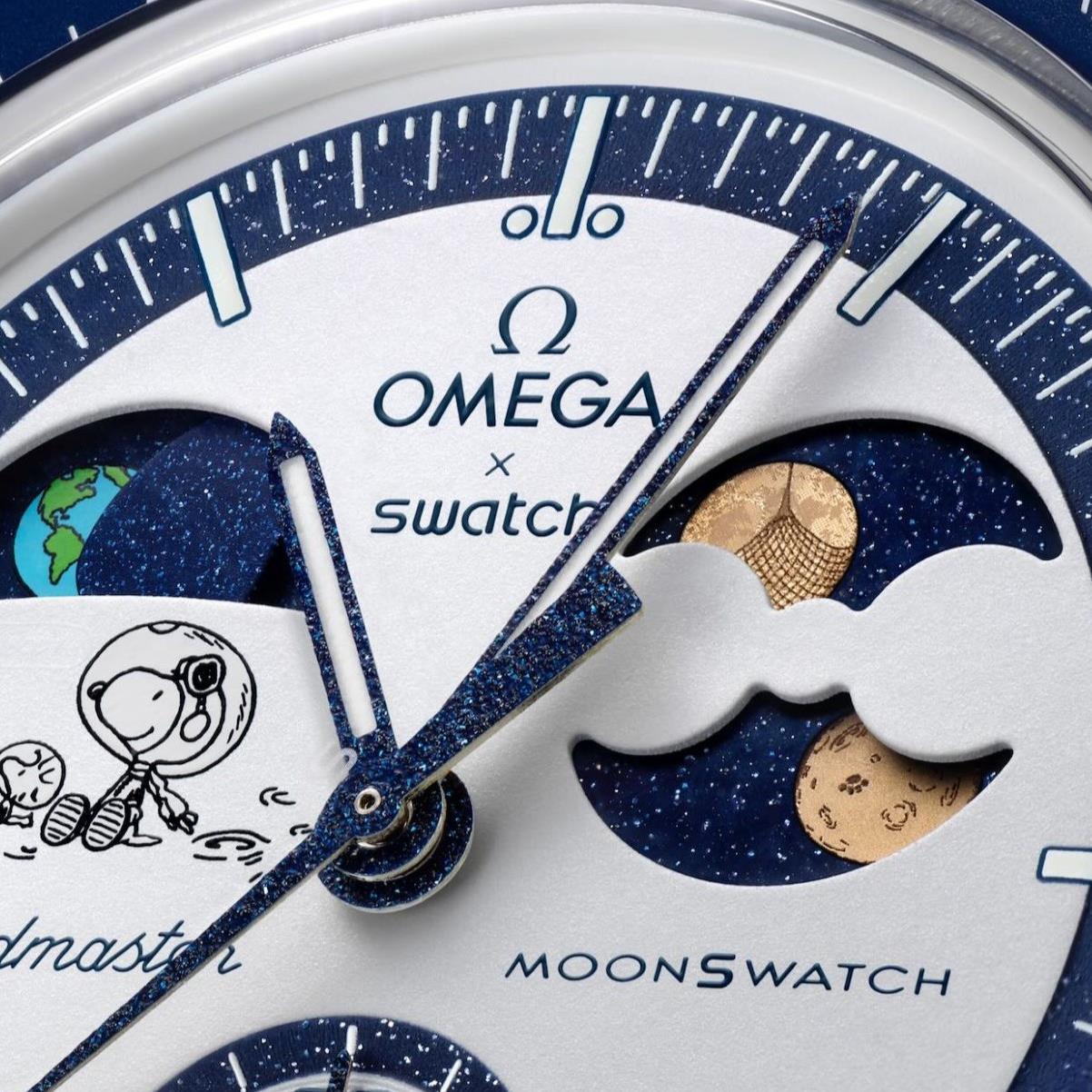 Snoopy & Woodstock Return For A New MoonSwatch With A Whismical