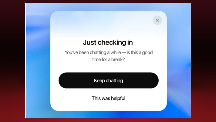 body open ai mental health feature