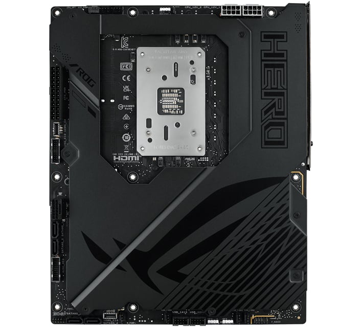 back asus crosshair x870e btf mobo