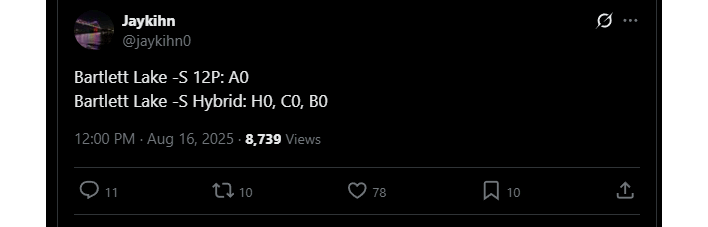 jaykihn bartlett lake