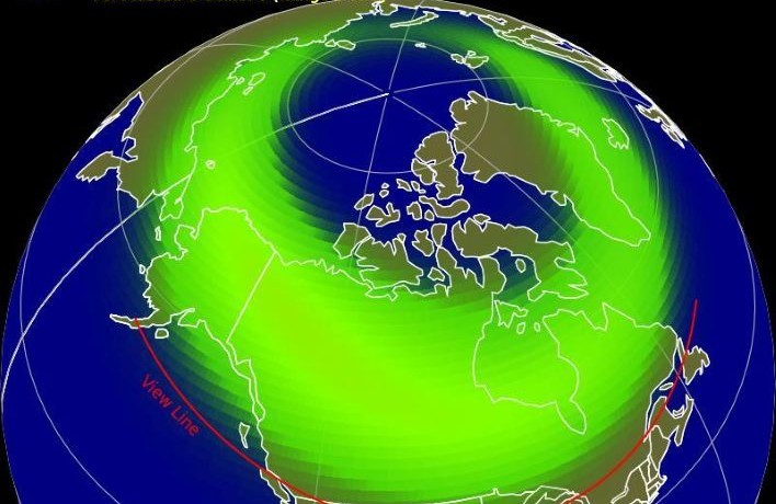 tonights static viewline forecast