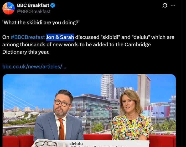 body4 cambridge dictionary slang update