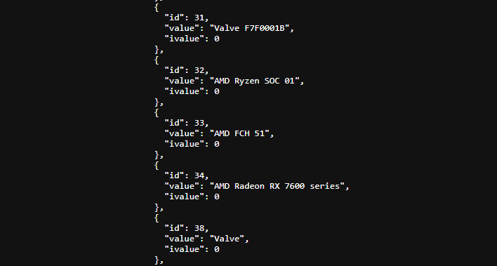 valve fremont geekbench json
